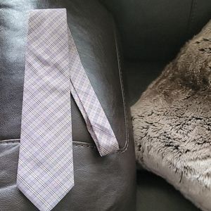 Men's Burberry tie Light purple NWT